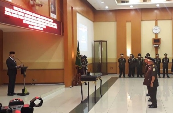 Jaksa Agung Burhanudin melantik 3 Penjabat Kejagung/ist