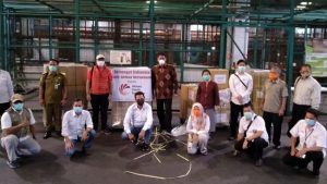 Yayasan asal Taiwan mengirim bantuan alat kesehatan untuk penanganan Corona di Indonesia/dok.Kementerian Kemaritiman dan Investasi)
