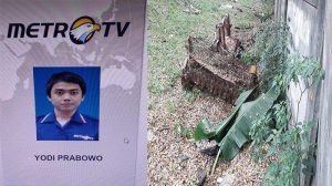 Wartawan Metro TV Yodi Prabowo dan lokasi ditemukannya jasad