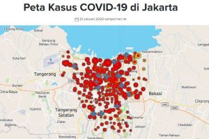Ilustrasi Jakarta zona merah Covid-19 - Foto: Istimewa