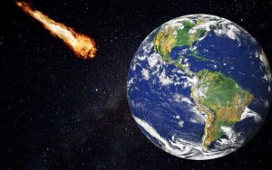 Ilustrasi astroid mendekati bumi - Foto: istimewa