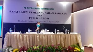 Direktur Utama PT Duta Pertiwi Nusantara TBK Siang Hadi Widjaja - Foto: Istimewa