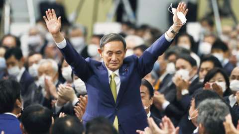 Perdana Menteri Jepang Yoshihide Suga gantikan Shinzo Abe - Foto: BBC