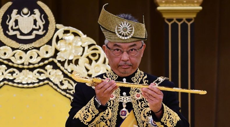 Raja Malaysia Yang di-Pertuan Agong, al-Sultan Abdullah Ri’ayatuddin al-Mustafa Billah Shah. (Foto: AFP)