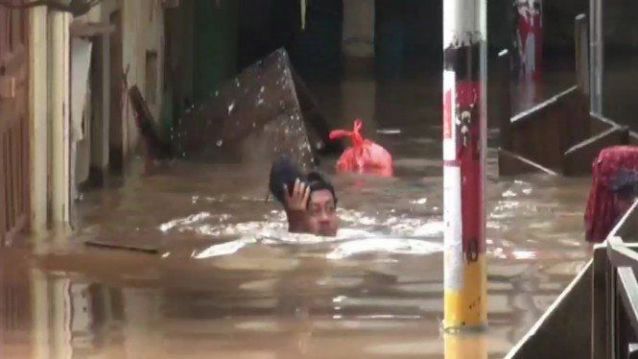 Banjir di Kebon Pala Jakarta Timur - Foto: Istimewa