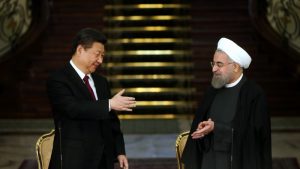 Presiden Iran, Hassan Rouhani dan Presiden Cina, Xi Jinping - Foto: ParsToday