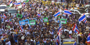 Gelombang protes anti pemerintah di Thailand - Foto: Istimewa