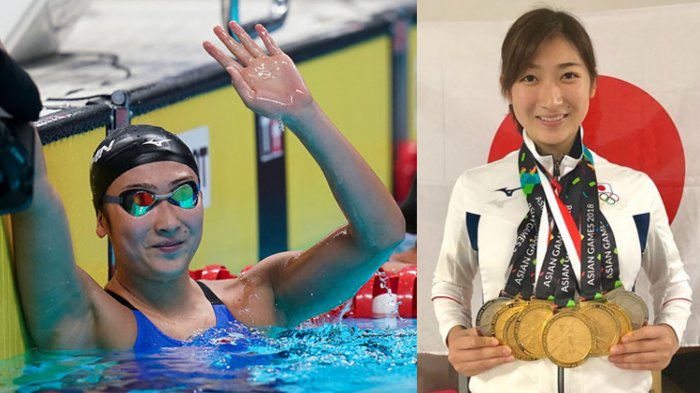 Ikee asal Jepang peraih medali terbanyak di Asian Games 2018 -  Getty Images AsiaPac/Instagram Rikako Ikee