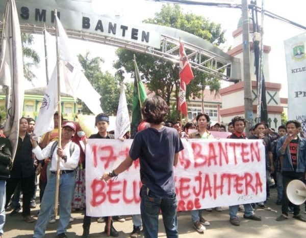 Demo Mahasiswa di Banten - Foto: Istimewa