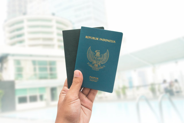 Paspor Indonesia Foto: Shutter Stock
