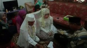 Pernikahan Abah Sarna dan Noni Novita - Foto: Istimewa