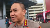 Komisaris Besar Polisi (Kombes Pol) Trunoyudo Wisnu Andiko saat ditemui di Polres Metro Jakarta Barat, Kamis (23/2/2023). ANTARA