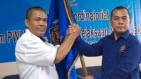 Ketua PWI Jaya Sayid Iskandarsyah resmi melantik Wilmar Pasaribu sebagai Ketua Koordinatoriat Wartawan PN dan Kejari Jakarta Utara.
