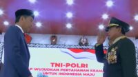 Momen Haru Prabowo Dianugerahi Jenderal Kehormatan