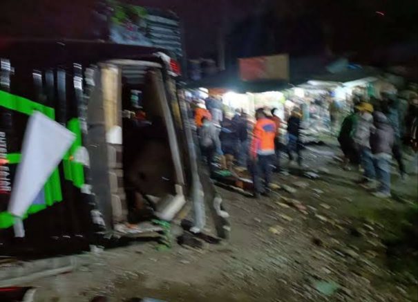 Bus Rombongan SMK Asal Depok Kecelakaan di Ciater