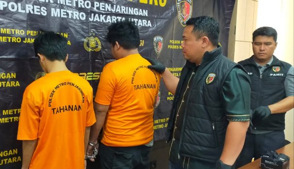 Pelaku Curanmor di Rusun Kapuk Muara Berikut BB Diamankan Polsek Metro Penjaringan