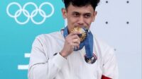 Veddriq Leonardo Atlet Asal Pontianak Persembahan Emas Pertama Olimpiade Paris untuk Indonesia